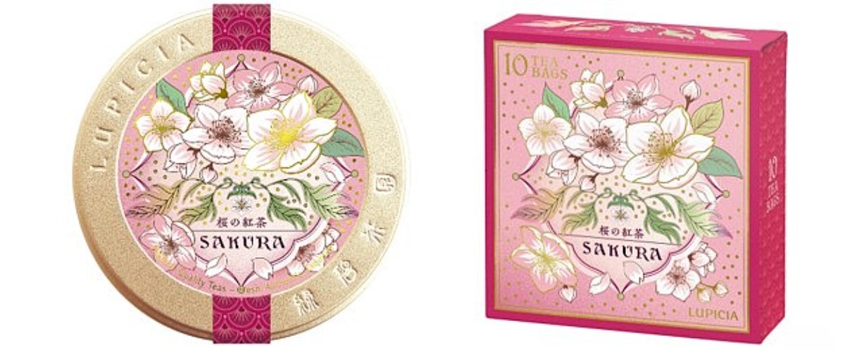 ルピシアの春「桜のお茶」シリーズが2月14日より数量限定発売