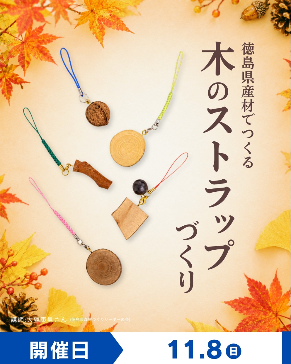 【徳島イベント情報】徳島木のおもちゃ美術館【11月】
