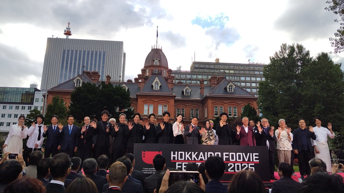 食の映画祭1日目｜“雨男”大泉洋＆“甘利田”市原隼人が降臨！