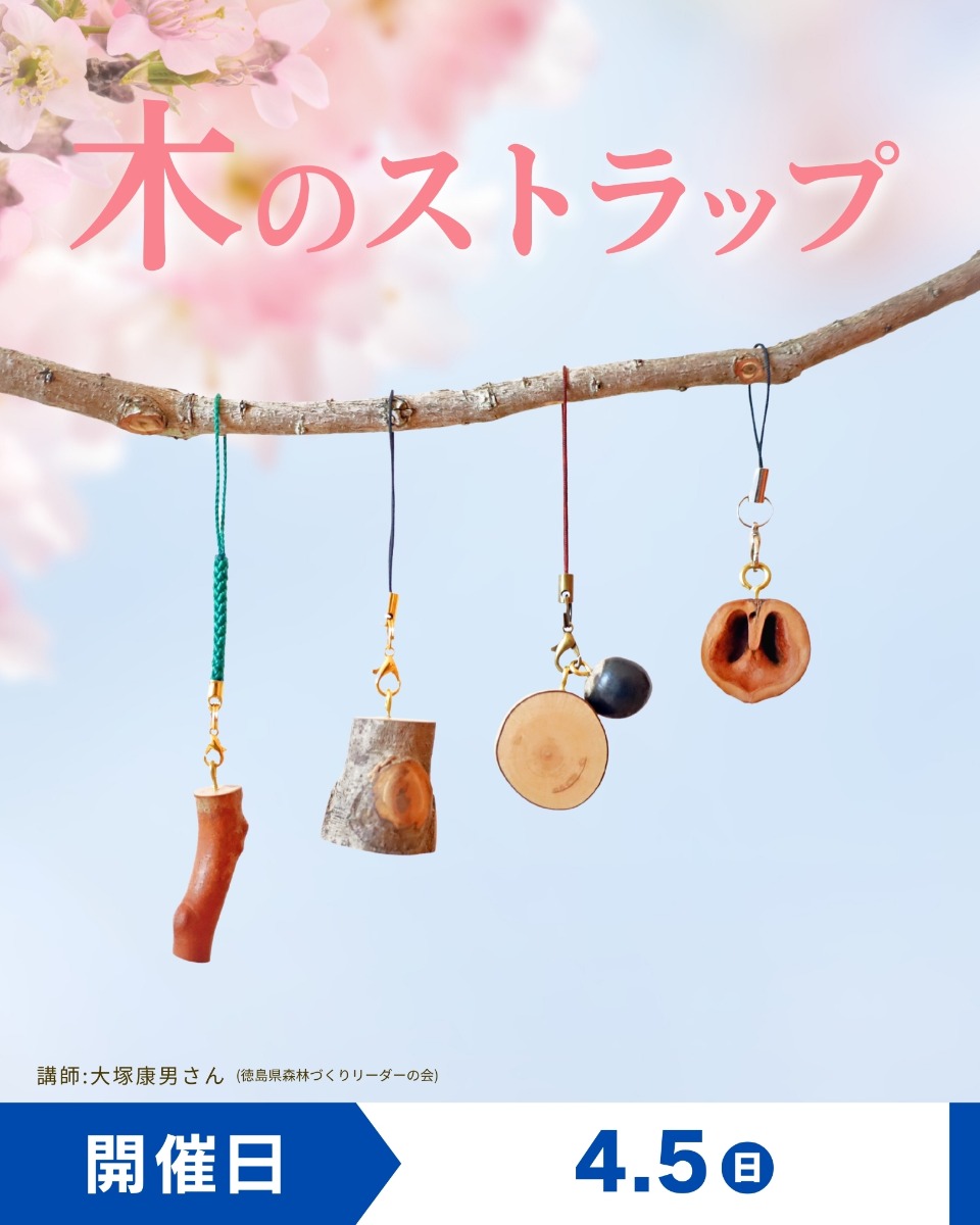 【徳島イベント情報】徳島木のおもちゃ美術館【4月】