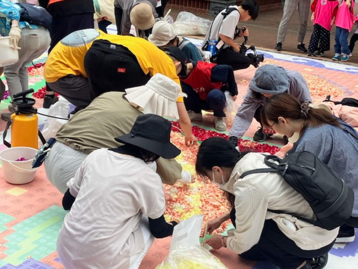 札幌で鮮やかなフラワーカーペット公開中!各会場を巡ってみた