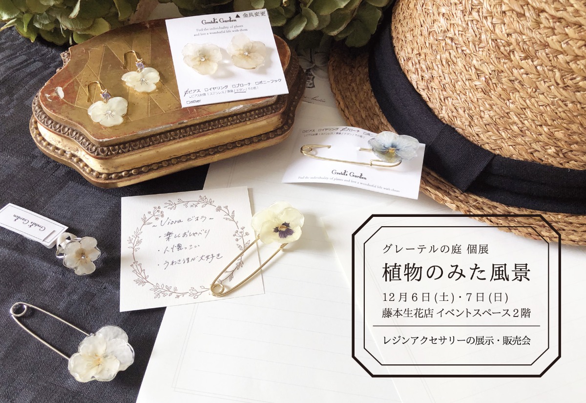 【徳島イベント情報2025】12/6~12/7|植物のみた風景
