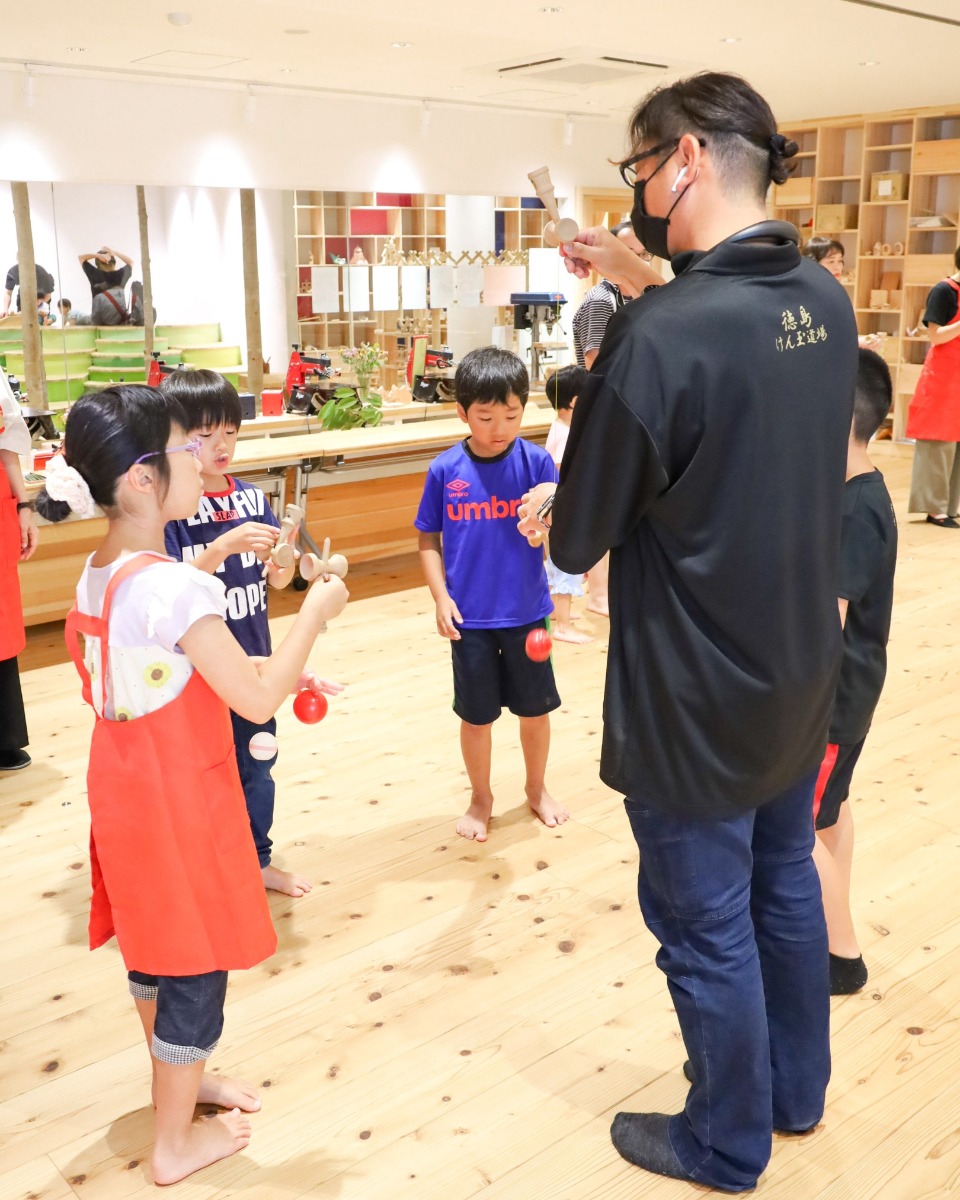【徳島イベント情報】8/10|けん玉教室&認定会