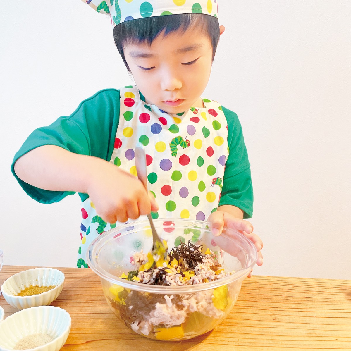 【お料理レシピ】かぼちゃとひじきのオートミール焼きコロッケ／cotocotoみさき先生の「親子でつくろう！はじめてキッチン」