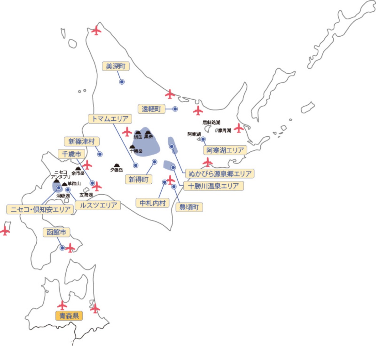 冬旅、青森編｜青森県の観光スポット＆温泉 周遊MAP［まとめ］