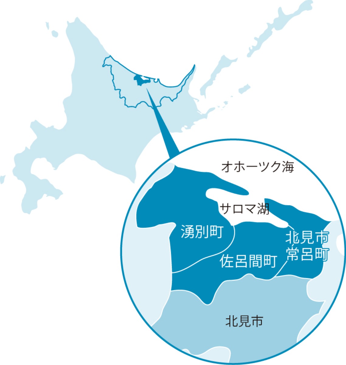 オホーツク特集｜サロマ湖エリア　オホーツクとサロマ湖畔の、 魅力あふれる三つのまち。