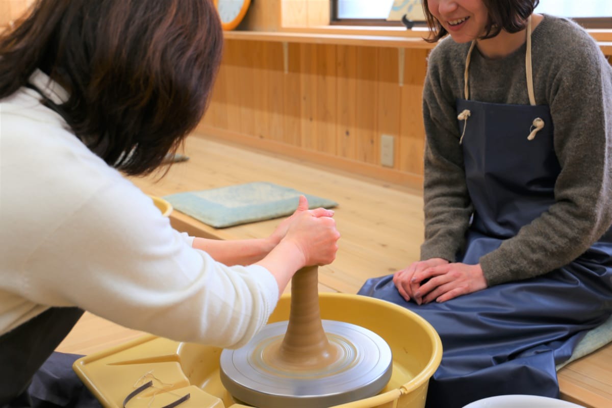【大麻町特集】オトナ女子も陶芸がした～い！大谷焼 元山窯ではじめての電動ろくろ体験！