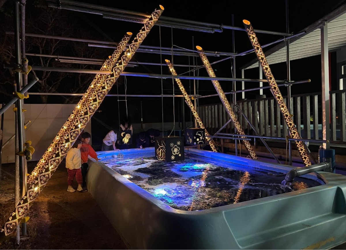 【徳島のおでかけ情報】海中観光船ブルーマリン号の「バレンタインナイトクルーズ2026」ロマンチックな夜の海でステキな思い出を