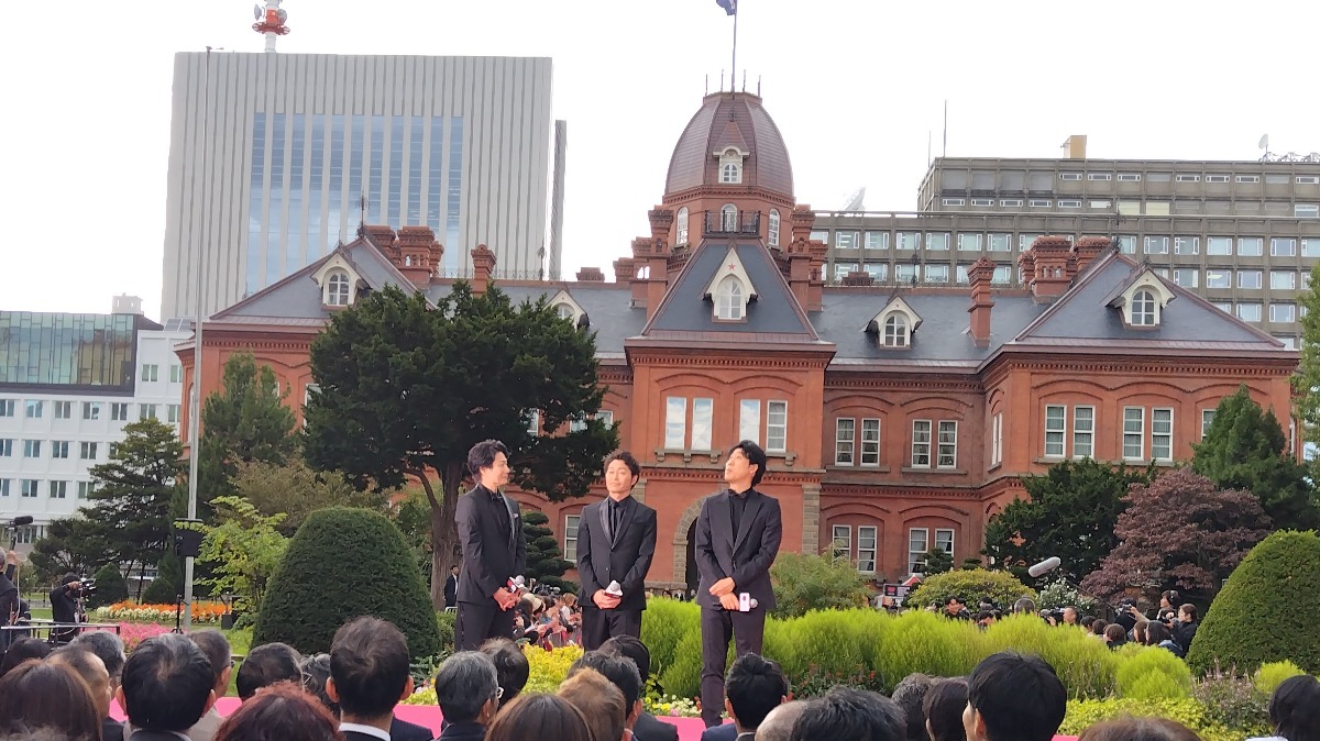 食の映画祭1日目｜“雨男”大泉洋＆“甘利田”市原隼人が降臨！