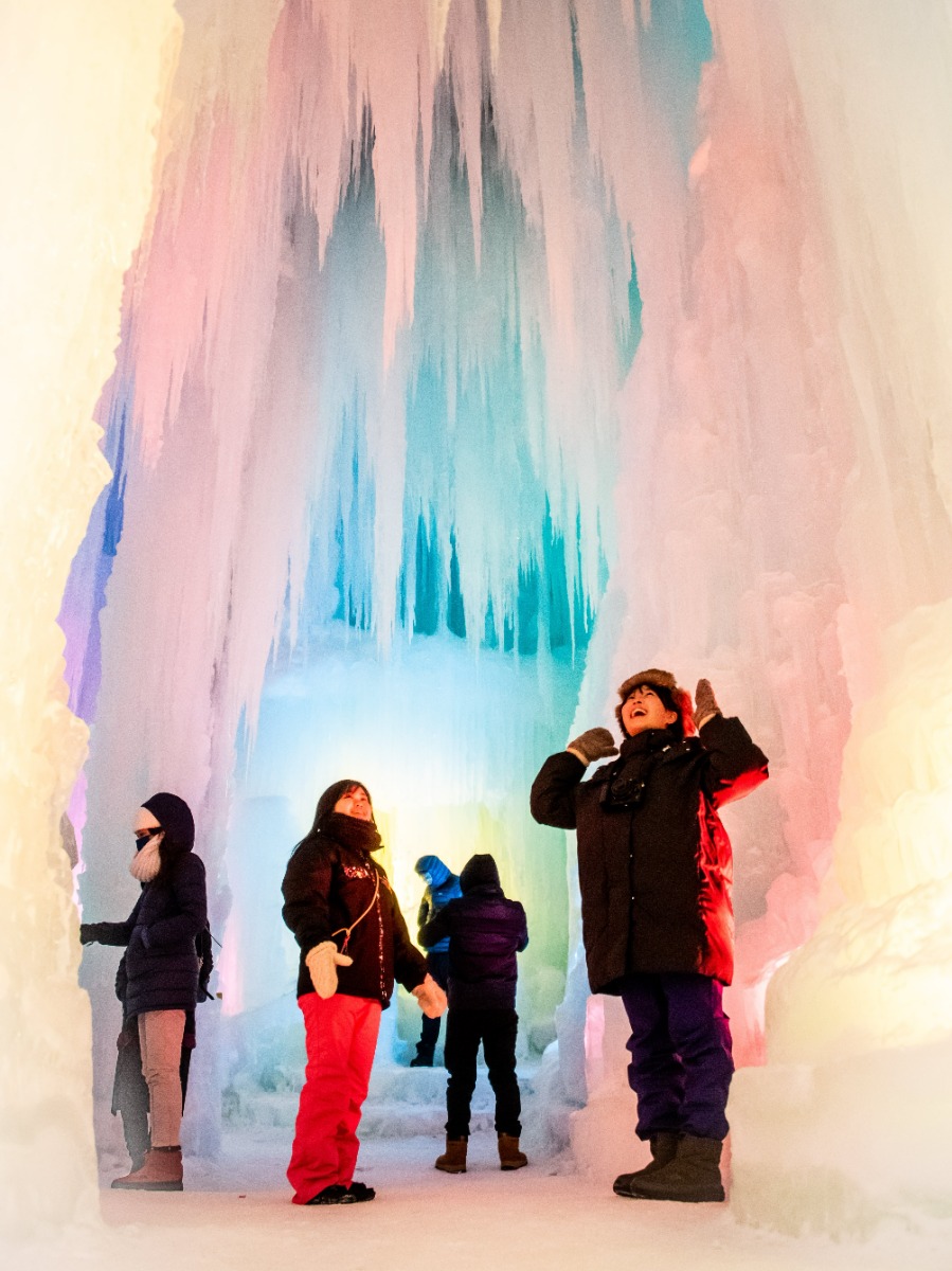 自然の氷の芸術「第49回 層雲峡温泉氷瀑まつり」1月27日より