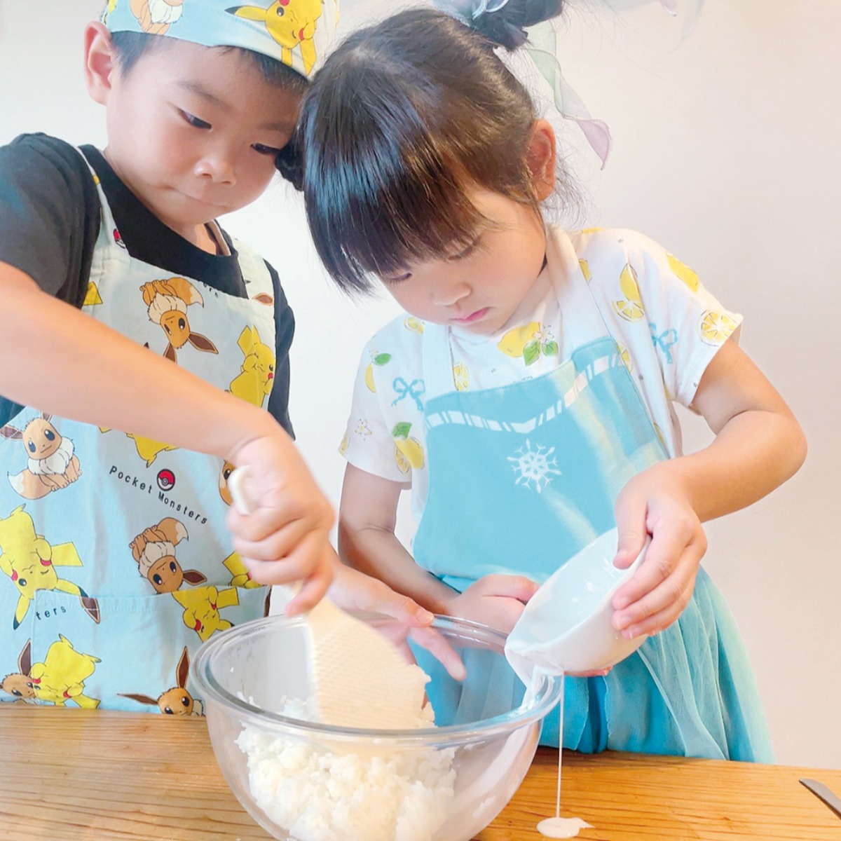 【お料理レシピ】かぼちゃと抹茶きなこのおはぎ／cotocotoみさき先生の「親子でつくろう！はじめてキッチン」