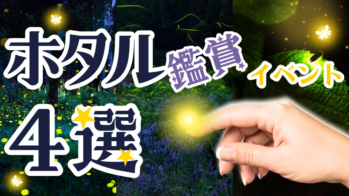【2026年最新】徳島のホタル観賞イベント4選／おでかけ／子連れ／祭り／初夏のレジャー