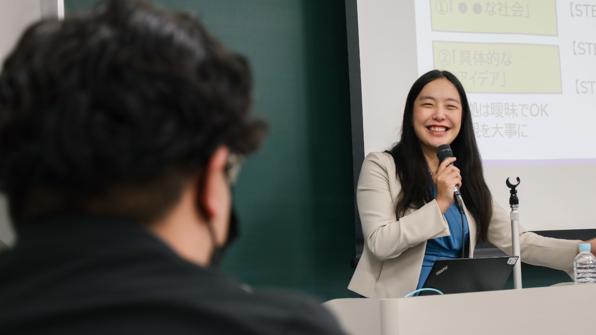 【開催レポートby.神山まるごと高専】大阪・関西万博「テーマ事業プロデューサー」中島さち子氏 招聘講演会「いのちを高める」
