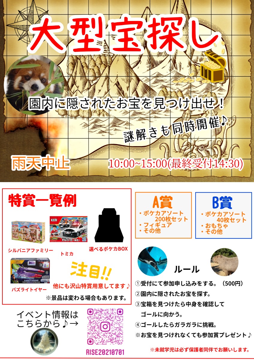 【徳島イベント情報2025】7/6｜大型宝探し