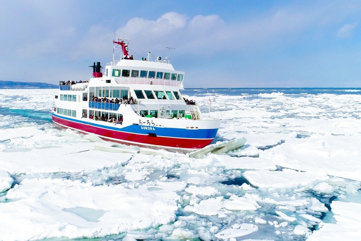 「網走流氷観光砕氷船 おーろら」流氷クルーズが1月20日より開始！