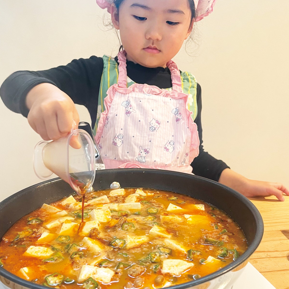 【お料理レシピ】ネバネバ麻婆豆腐／cotocotoみさき先生の「親子でつくろう！はじめてキッチン」