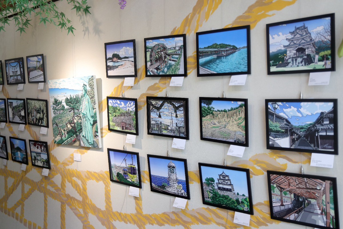 『四国観光地画展2「Remembering SHIKOKU」』開催
