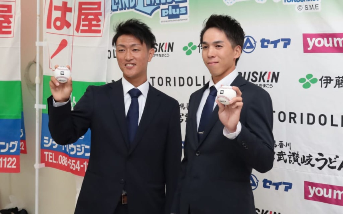 【街ネタ】2021年プロ野球ドラフト会議で徳島インディゴソックスから2選手が育成選手として指名！