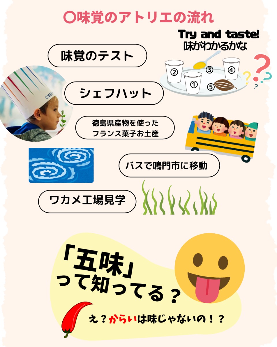 【徳島イベント情報2026】2/14｜味覚の授業In徳島［1/23申込締切］