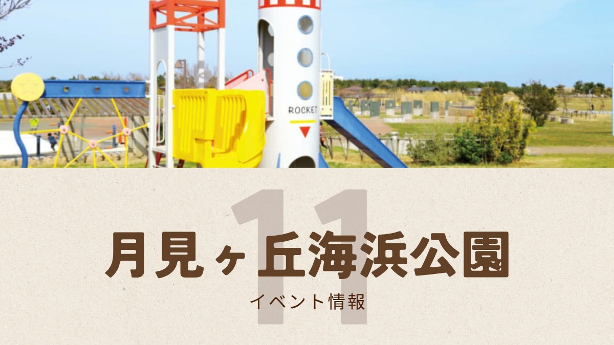 【徳島イベント情報2025】月見ヶ丘海浜公園【11月】