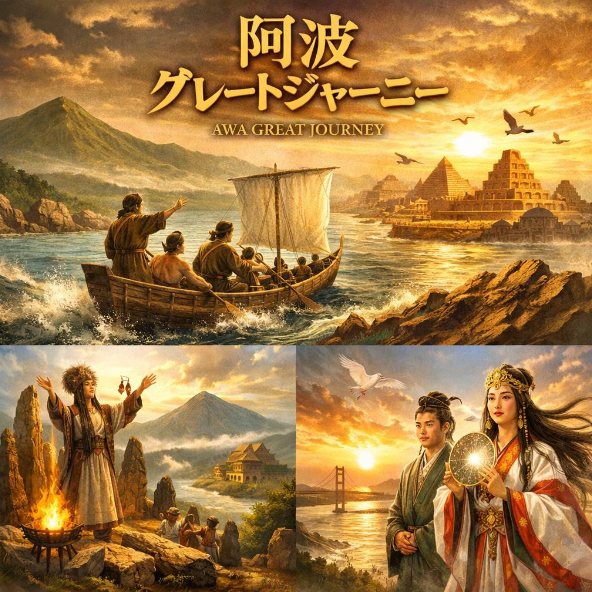 邪馬台国は阿波だった!?【古代史を通して徳島の魅力を再発見】テーマ⑰古代史特別編／世界の中の日本～前編～