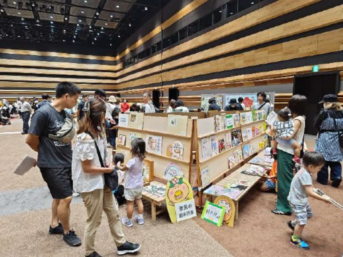 大人気イベント『えほん展なら』今年も奈良市の「奈良県コンベンションセンター」で開催!