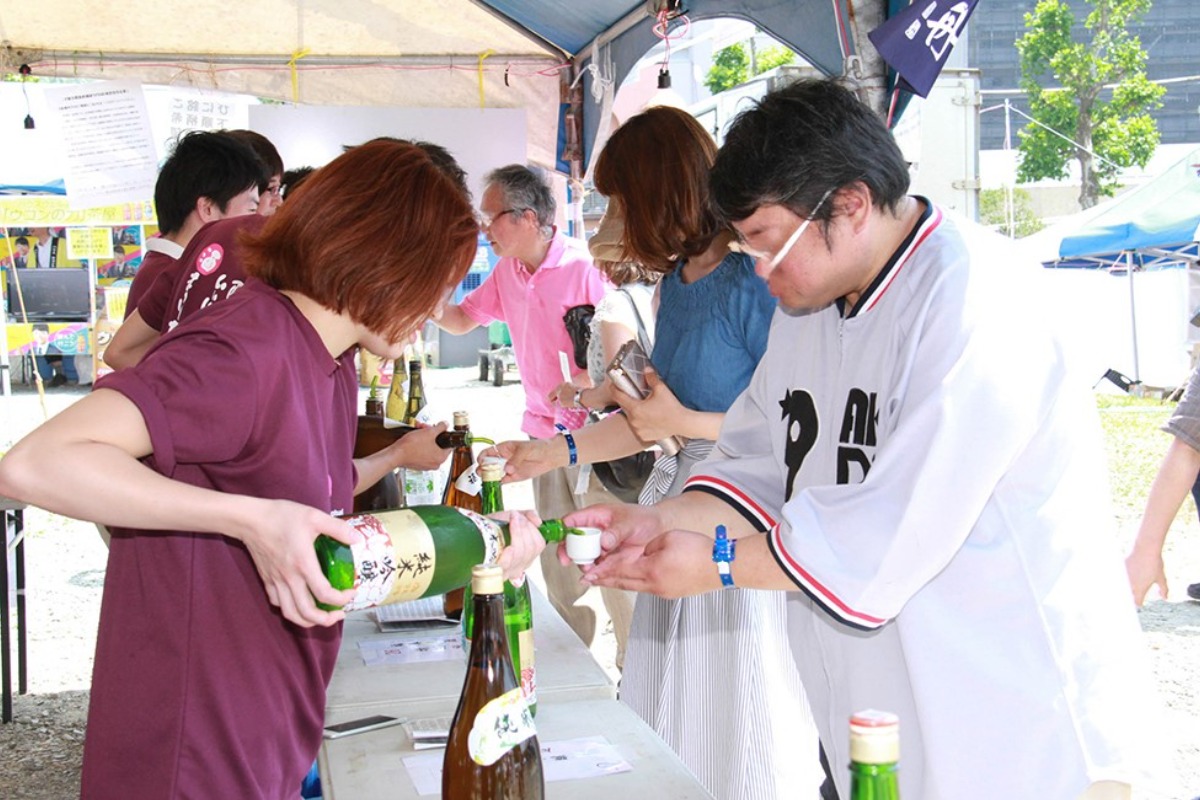 利き酒に挑戦！「北の酒まつりinきたひろしま」7月13・14日開催