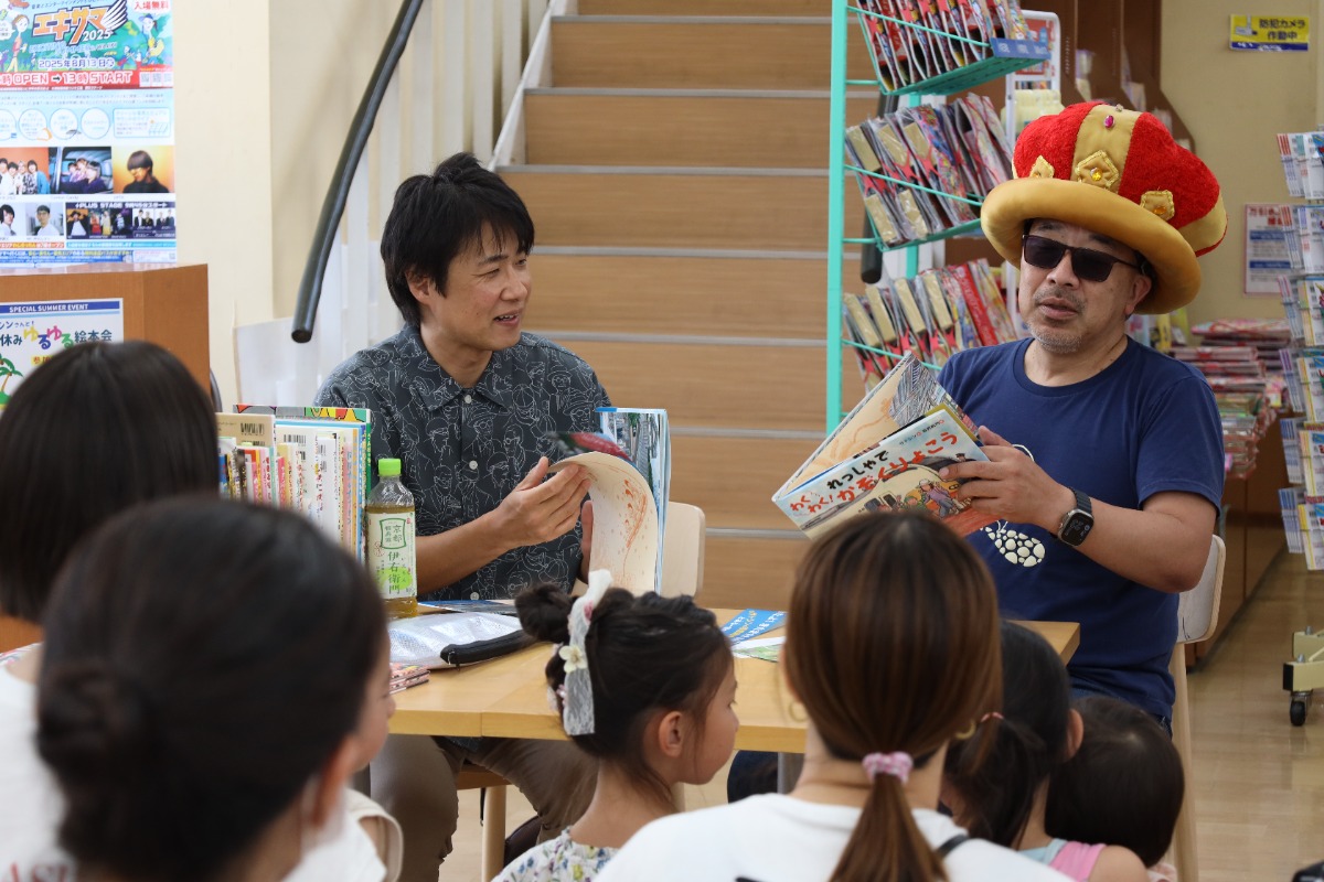 【インタビュー/絵本作家・サトシンさん】4年ぶりに徳島へ!夏休みイベントレポ&インタビュー