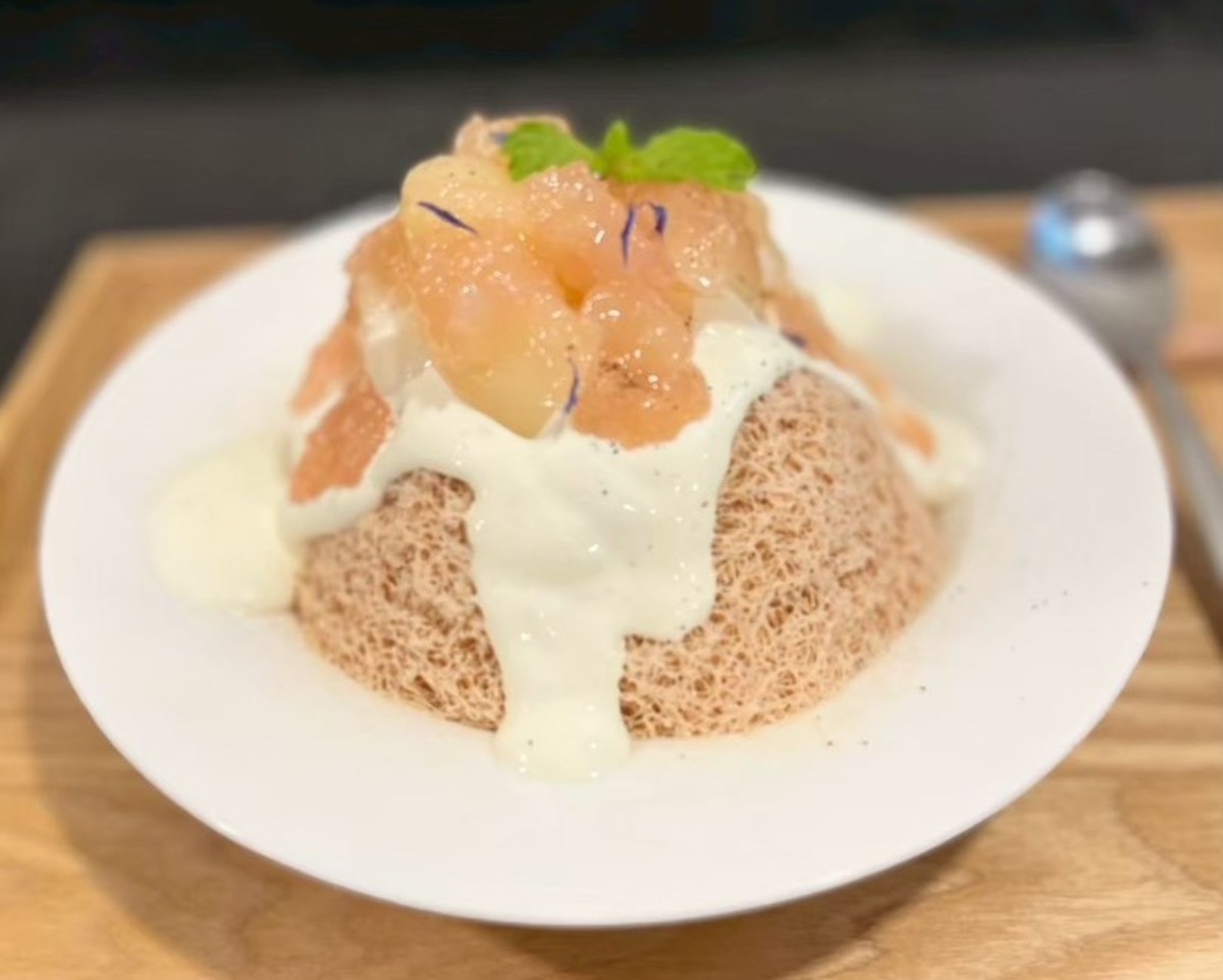 このさらふわ食感食べてみて!奈良市の隠れ家カフェの絶品かき氷【+FINO HOME CAFE(プラフィーノホームカフェ)】