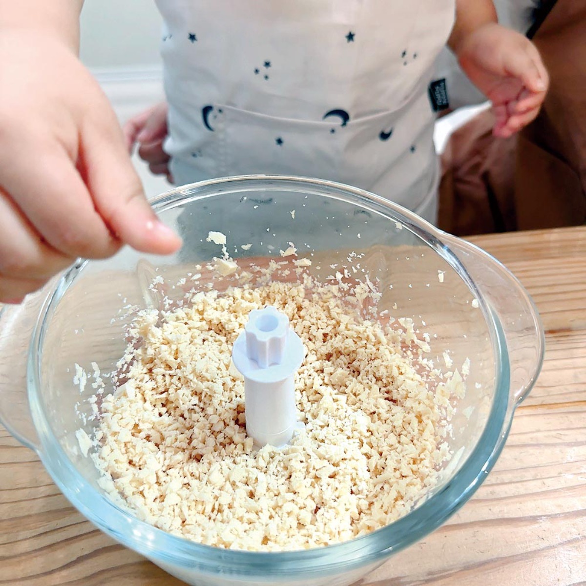 【お料理レシピ】高野豆腐そぼろのチャーハン/cotocotoみさき先生の「親子でつくろう!はじめてキッチン」