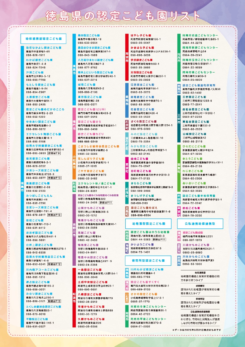 《2026年度版》徳島の私立幼稚園&認定こども園ピックアップ