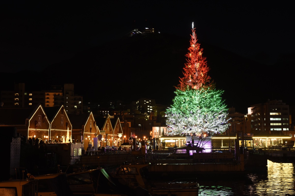 海上にツリーが輝く「はこだてリスマスファンタジー」12月1日から！