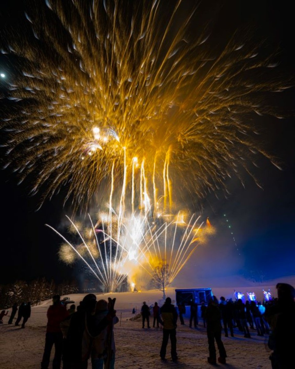 冬空の花火と音楽のコラボ！クリスマス＆大晦日はルスツで楽しもう