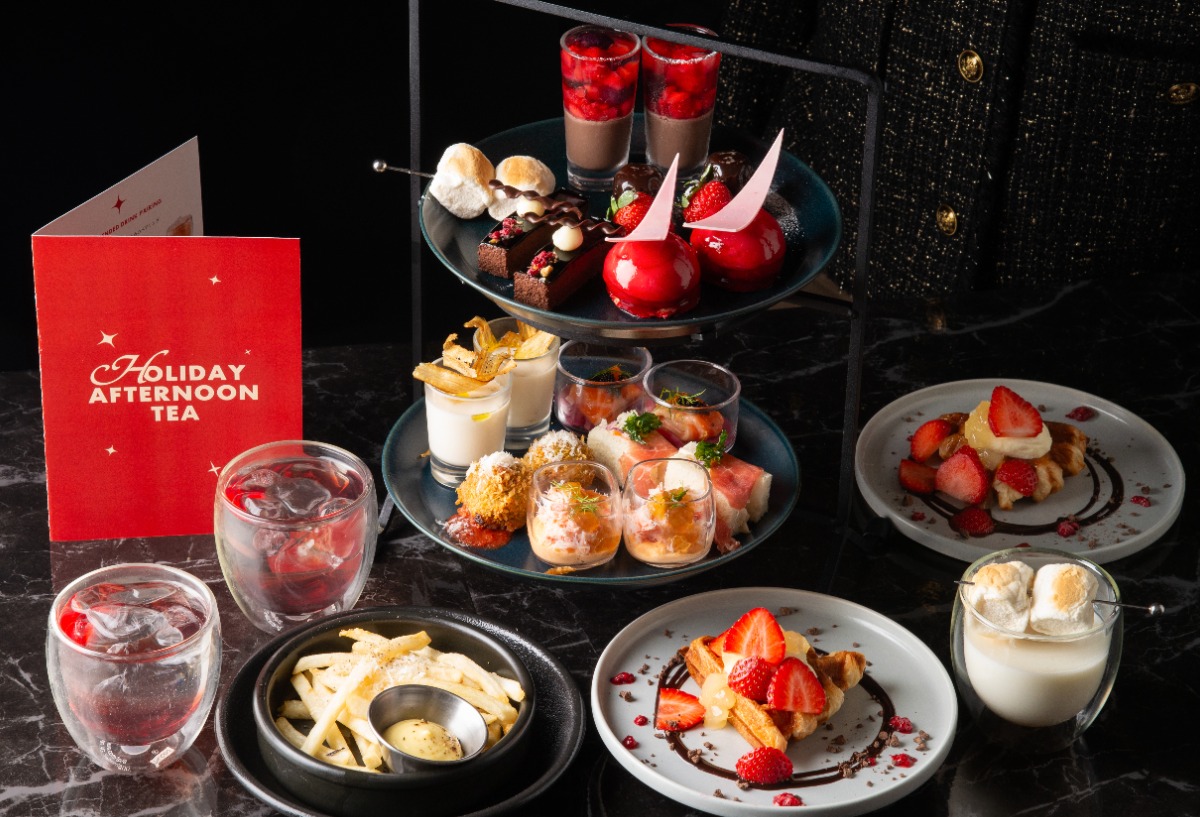 「ベビーフェイス スカイテラス」の秋冬を彩る宝石のようなアフタヌーンティー【奈良市】