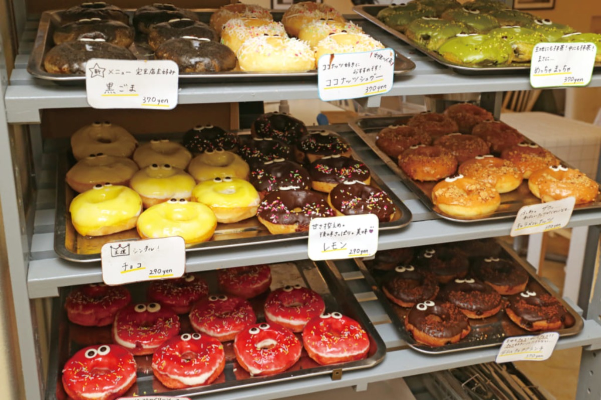 【こちらのお店は閉店しました】Monster Donut（モンスタードーナツ／徳島市山城町）くりくりお目目のドーナツ屋さんがランチも楽しめるカフェをオープン