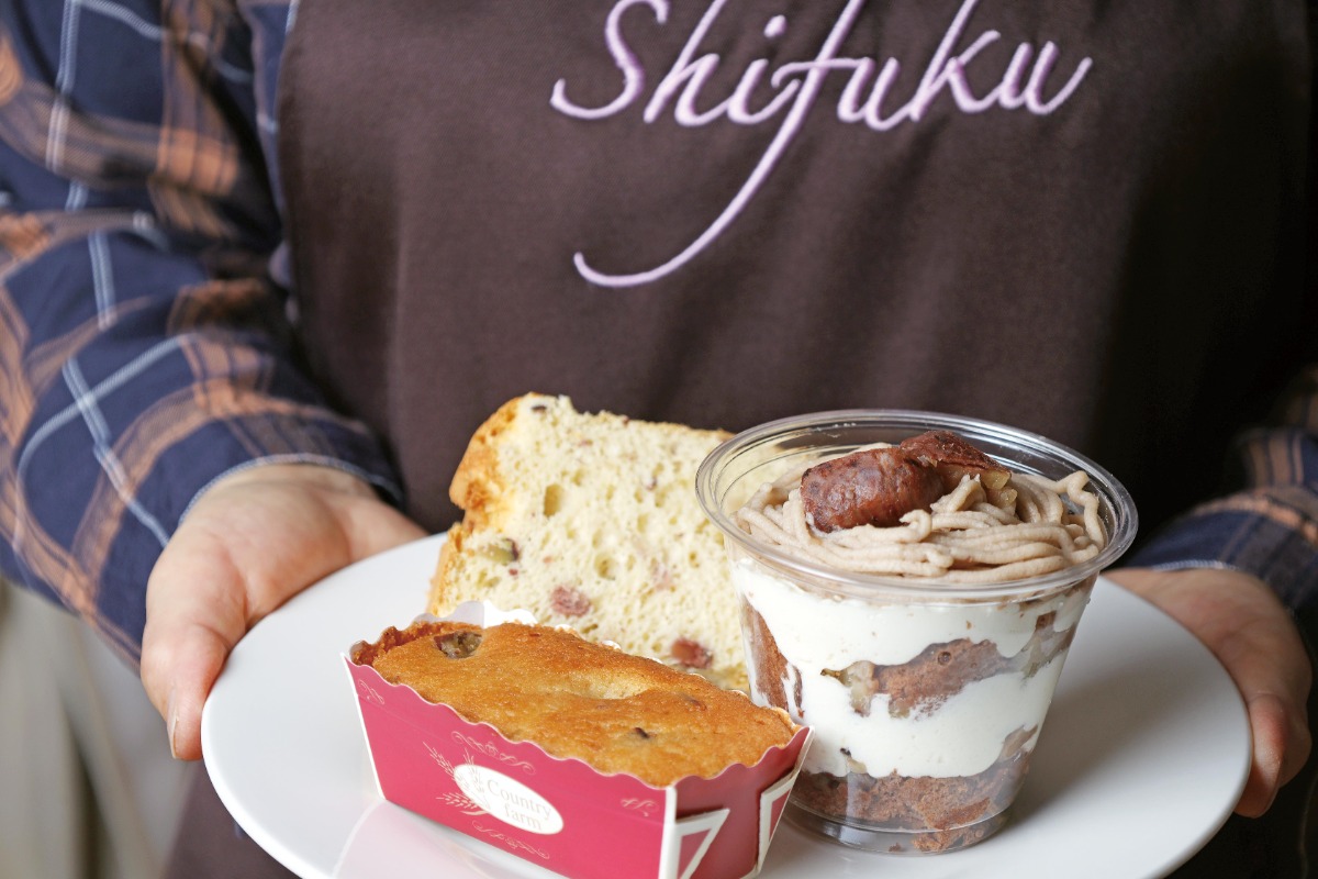 【徳島スイーツ部/おやCHU】Shifuku(シフク/阿波市)自家製栗甘露煮で作る、至福のマロンスイーツ