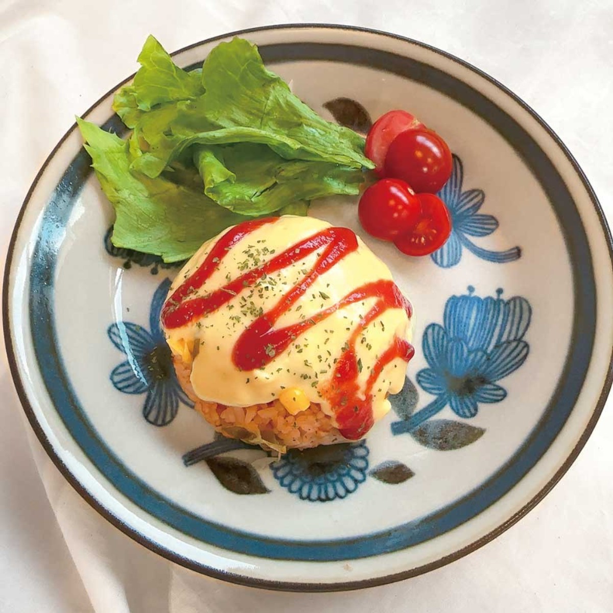 【お料理レシピ】ふわとろオムライス(卵不使用)/cotocotoみさき先生の「親子でつくろう!はじめてキッチン」