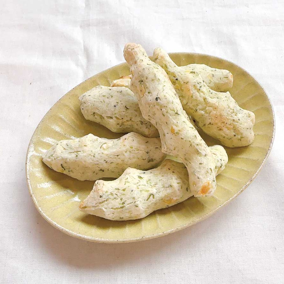 【お料理レシピ】しらすと青のりの米粉スティック／cotocotoみさき先生の「親子でつくろう！はじめてキッチン」