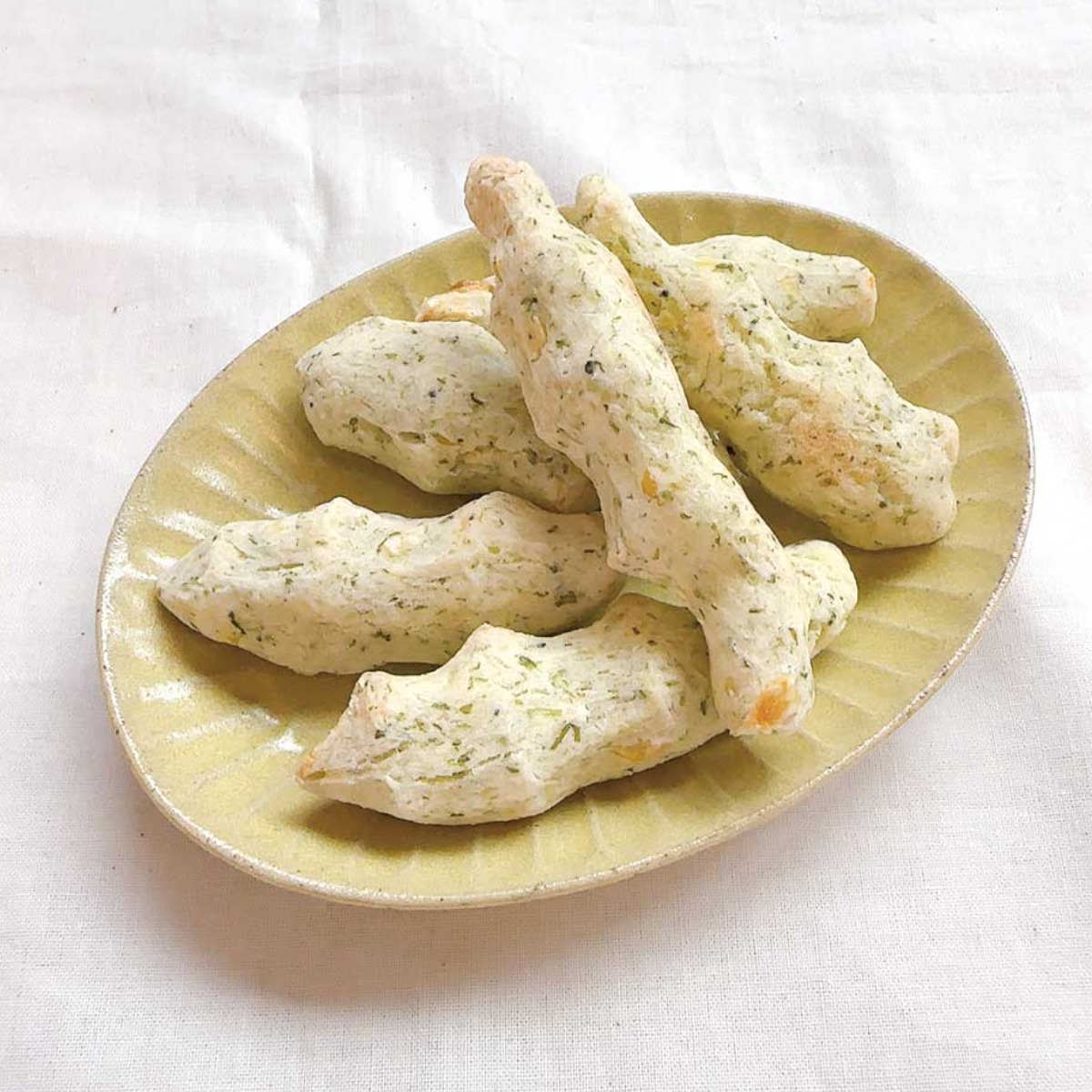 【お料理レシピ】しらすと青のりの米粉スティック／cotocotoみさき先生の「親子でつくろう！はじめてキッチン」