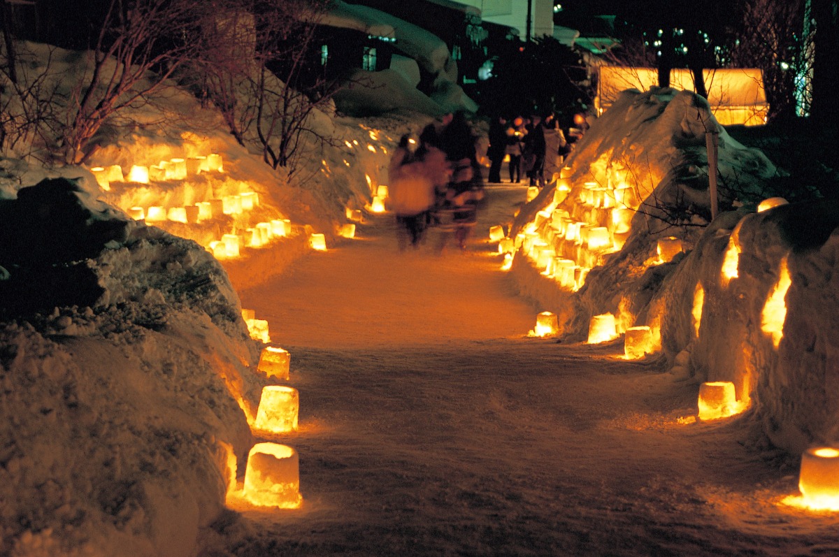 スノーキャンドルの光の祭典「小樽雪あかりの路」2月8日から開催