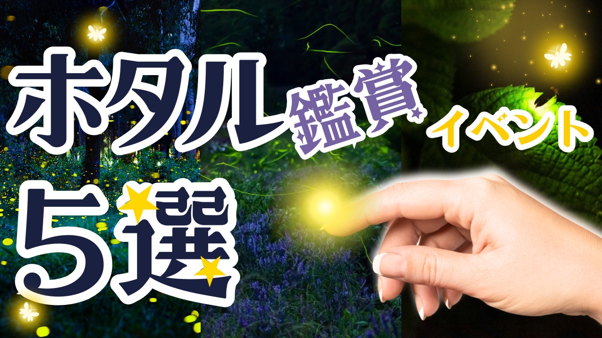 【2026年最新】徳島のホタル観賞イベント5選／おでかけ／子連れ／祭り／初夏のレジャー