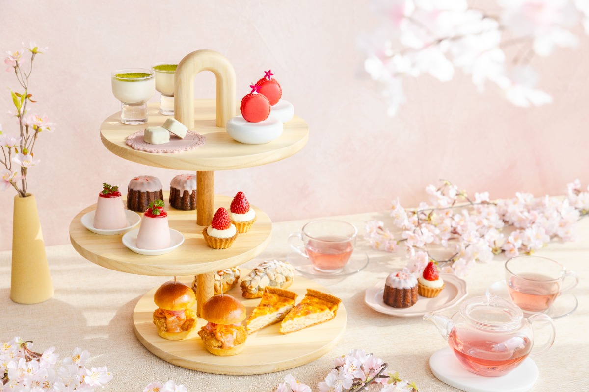 いつでも満開の桜の下で。OMO7旭川の春アフタヌーンティー