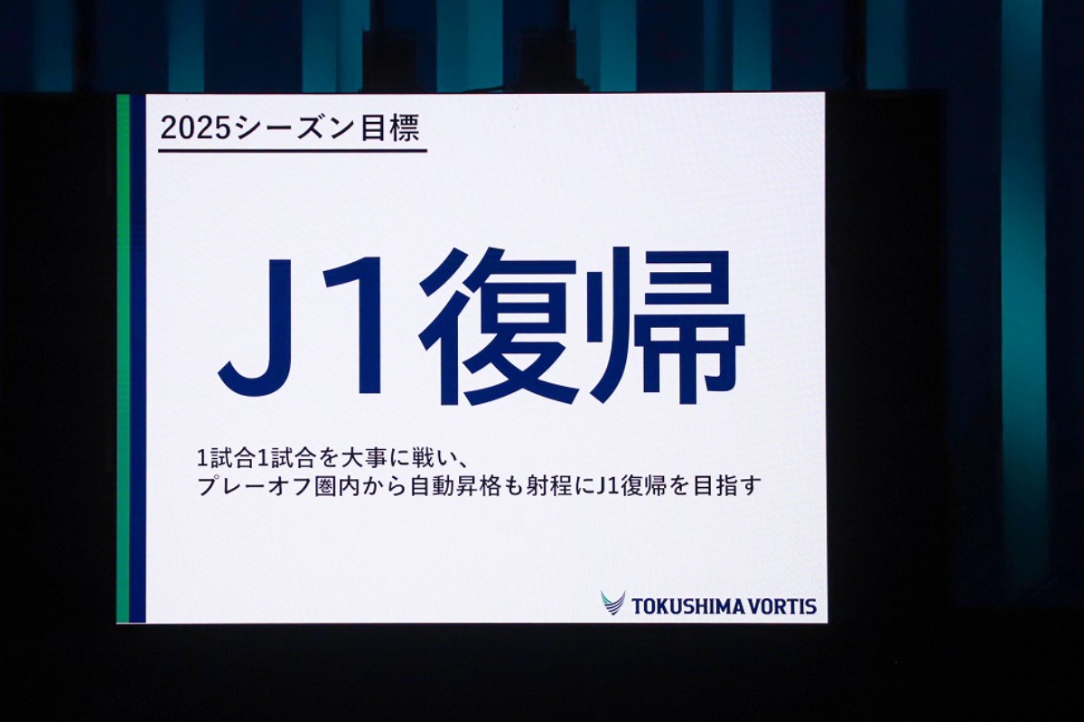 【かっしーの 徳島ヴォルティス通信／2025年1月版】新シーズンに向けて始動！ 新体制発表会