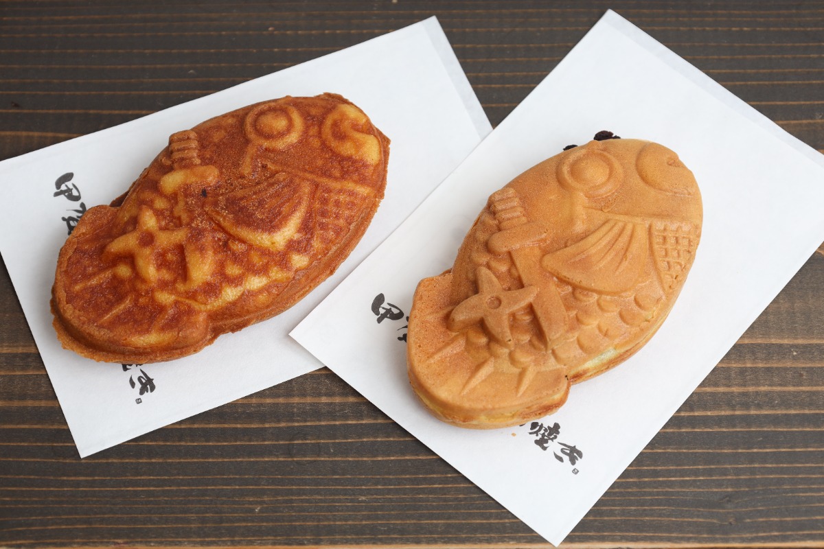 【徳島スイーツ部/おやCHU】甲賀米粉たい焼き 徳島店(徳島市)さっくり食感にハマる! 冷やしたい焼き