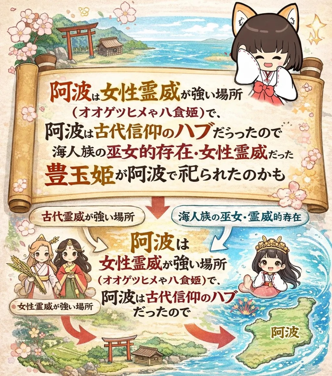 邪馬台国は阿波だった!?シーズン2【古代史を通して徳島の魅力を再発見】3話目／豊玉姫と阿波の関係