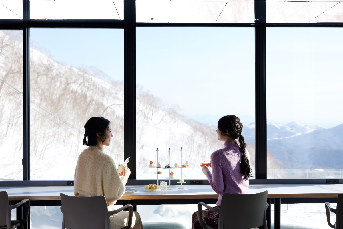 ゴンドラで登る、冬の絶景。「霧氷テラス」がオープン