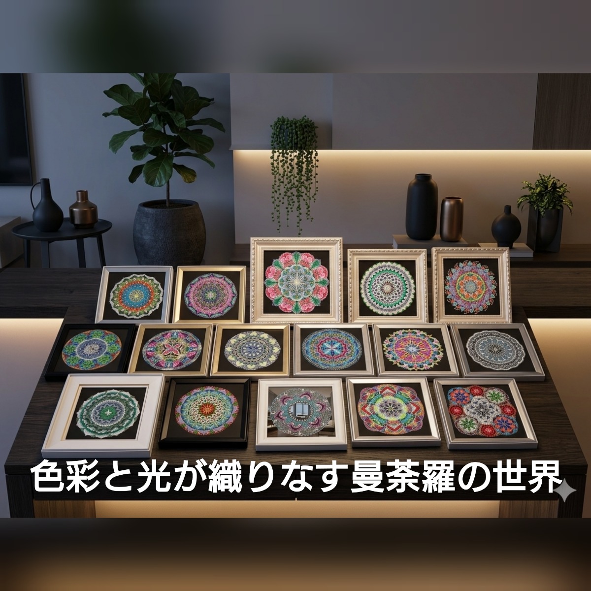 【徳島イベント情報2026】10/1～10/29｜りこ曼荼羅の世界と天然石ジュエリー個展
