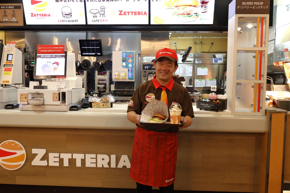 《ゼッテリア 徳島クレメントプラザ店》［絶品バーガー］をお気軽に、徳島駅地下のバーガーチェーンがリニューアル