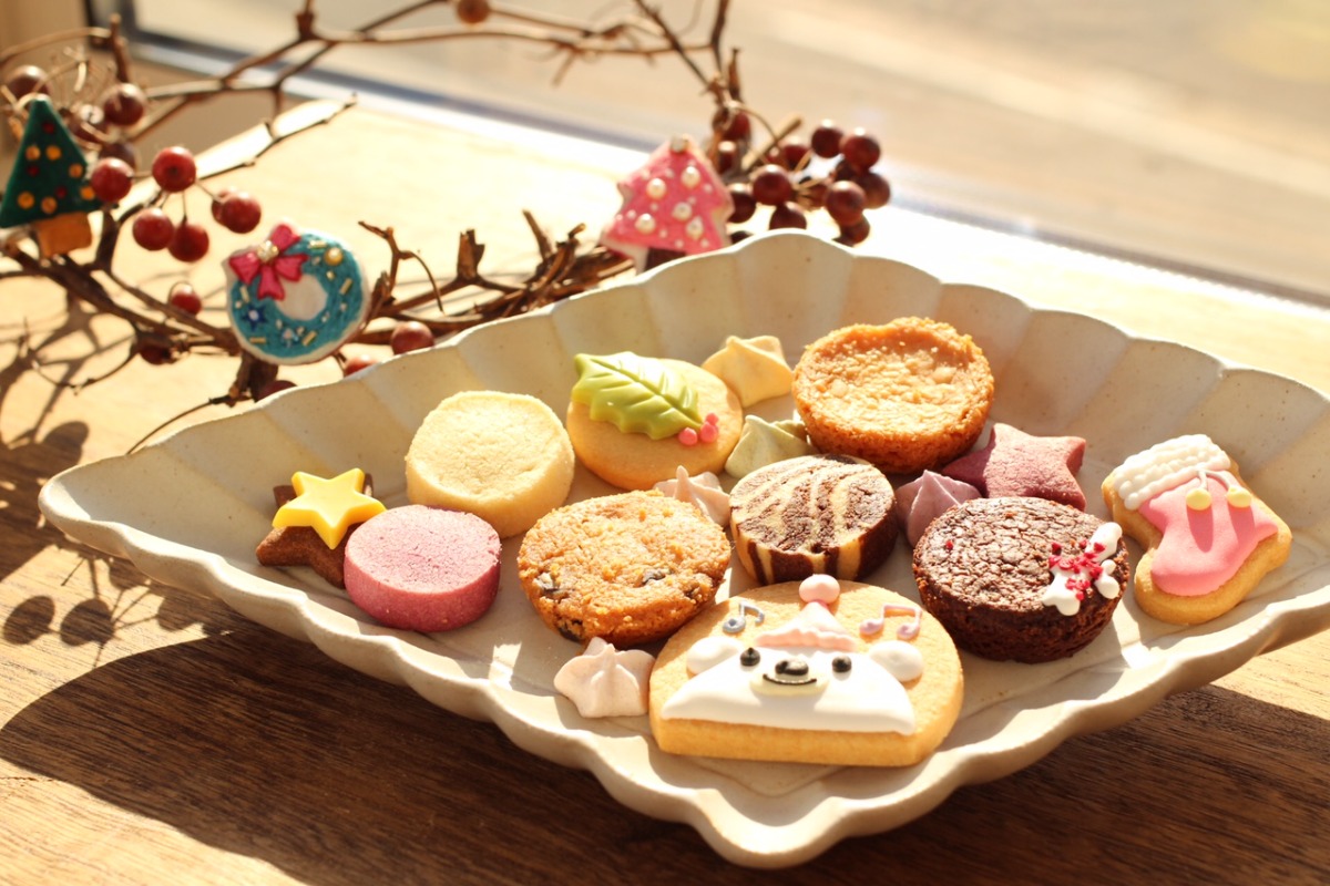 【奈良クリスマスケーキ2023｜シフォンのお店PUKKU｜奈良市】ふんわりしっとり♪めっちゃかわいいくまのシフォンのクリスマスケーキ