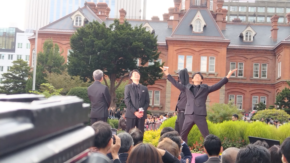 食の映画祭1日目｜“雨男”大泉洋＆“甘利田”市原隼人が降臨！